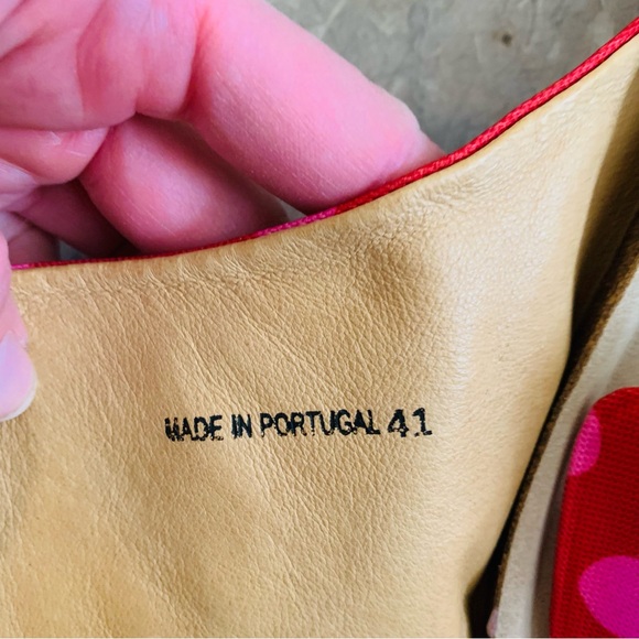 Gundrum Sjoden Red Polka Dot Women's Slide Sandals size 41 - Picture 7 of 7